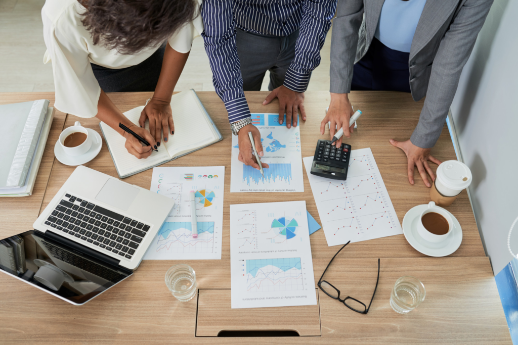 organização financeira